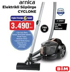 ARNİCA CYCLONE ELEKTRİKLİ SÜPÜRGE